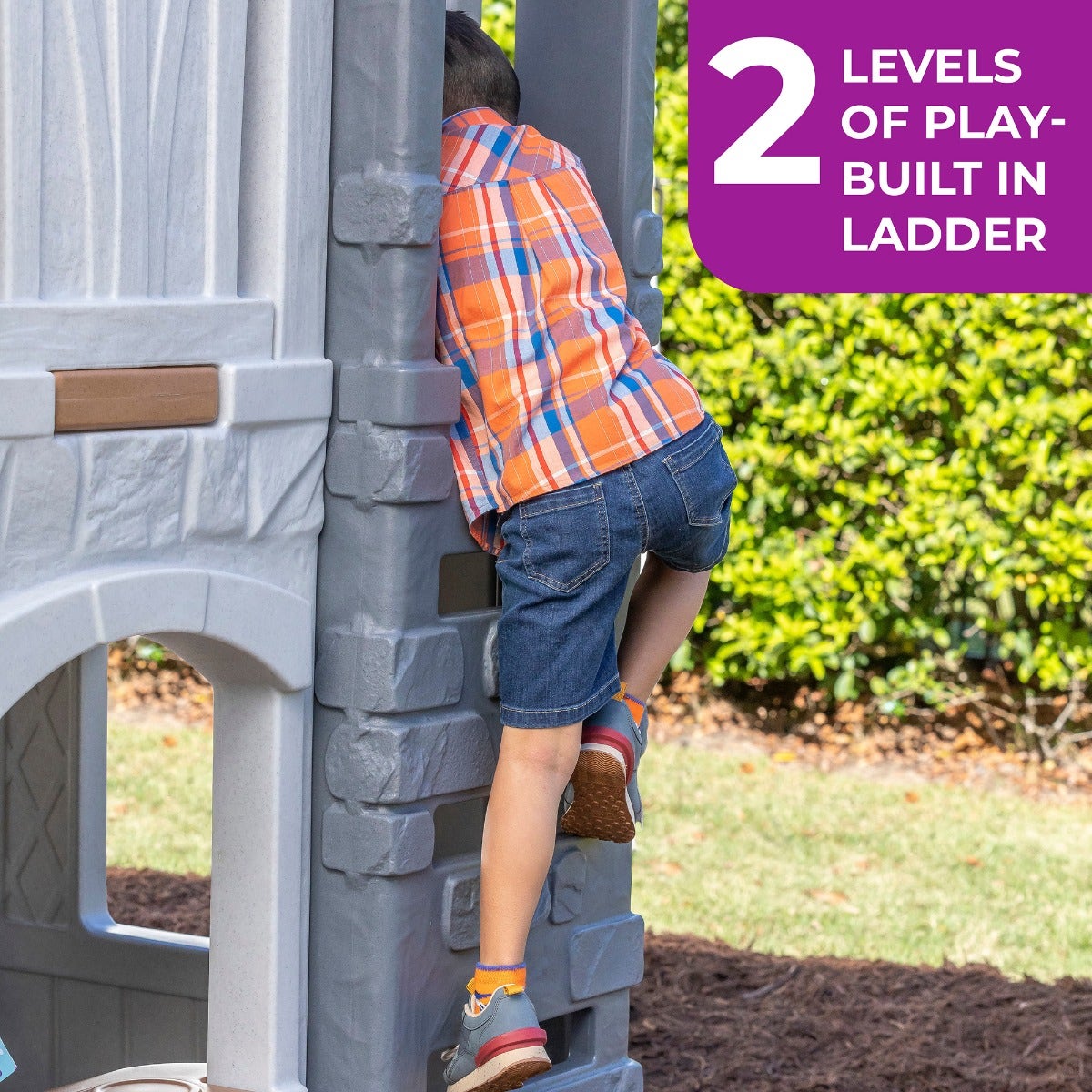 Enchanting Adventures 2-Story Playhouse & Slide™ - Image 5