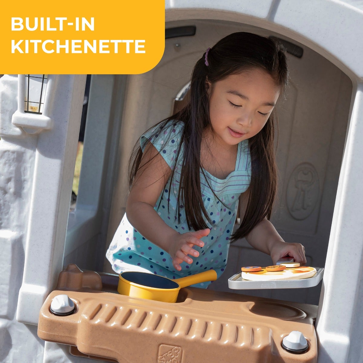 Enchanting Adventures 2-Story Playhouse & Slide™ - Image 6
