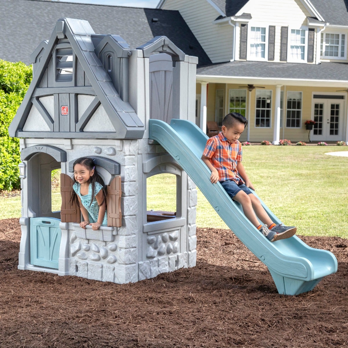 Enchanting Adventures 2-Story Playhouse & Slide™ - Image 2