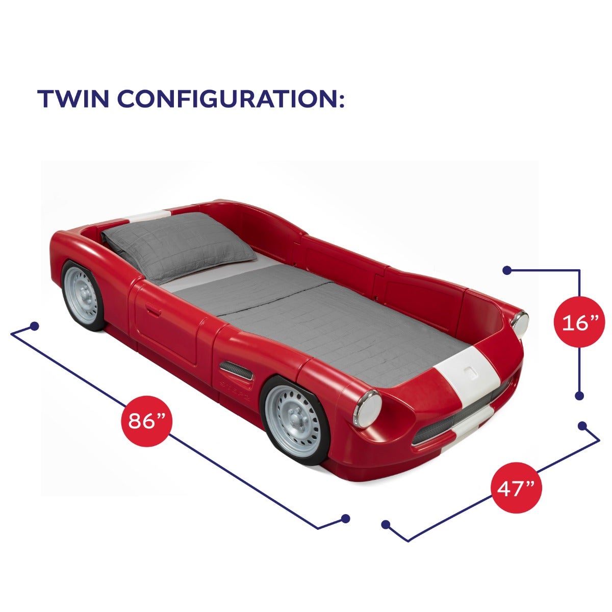 Roadster Toddler-To-Twin™ Transitional Bed - Image 11