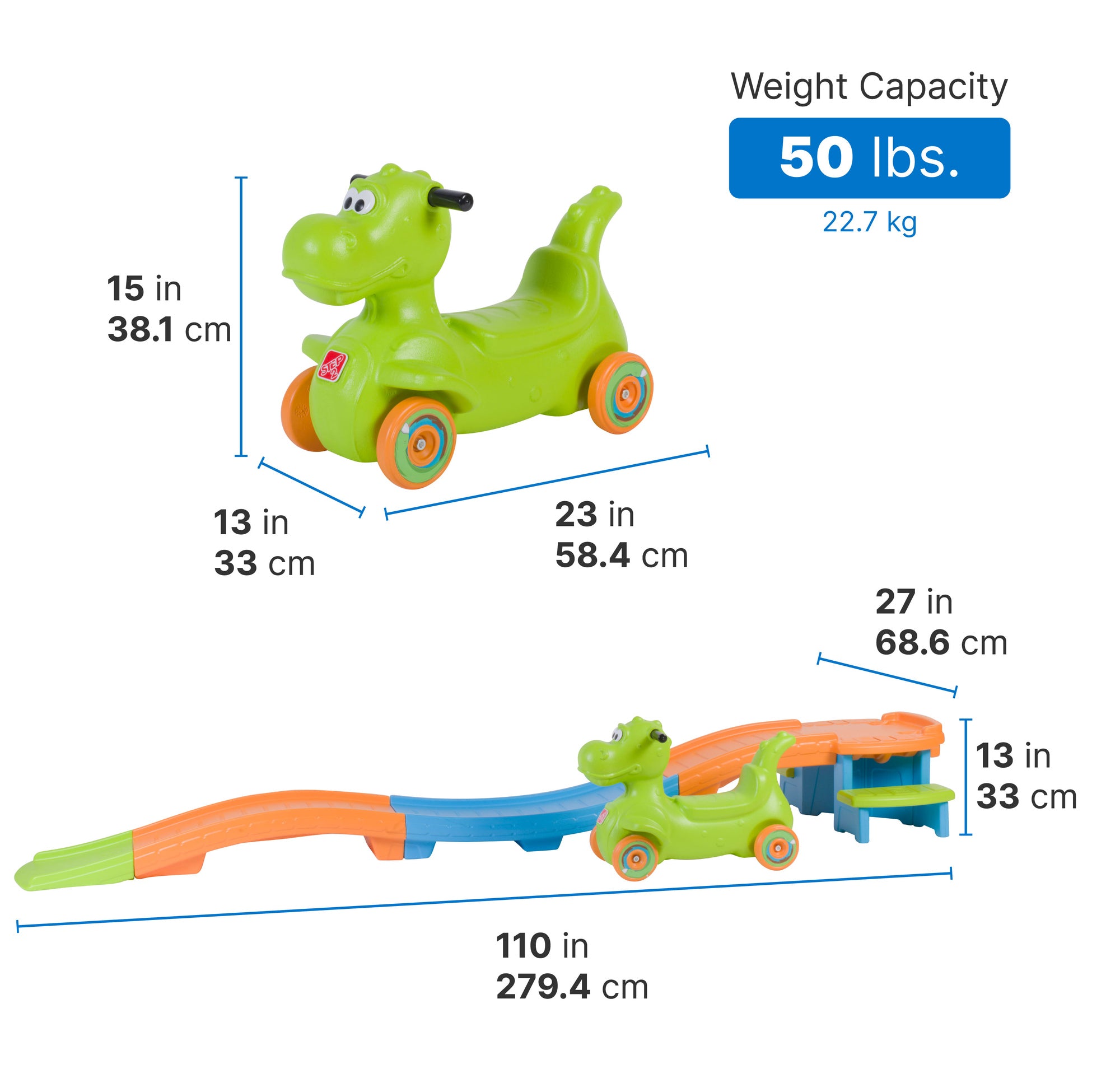 Dino Dash Up & Down Roller Coaster™ - Image 8