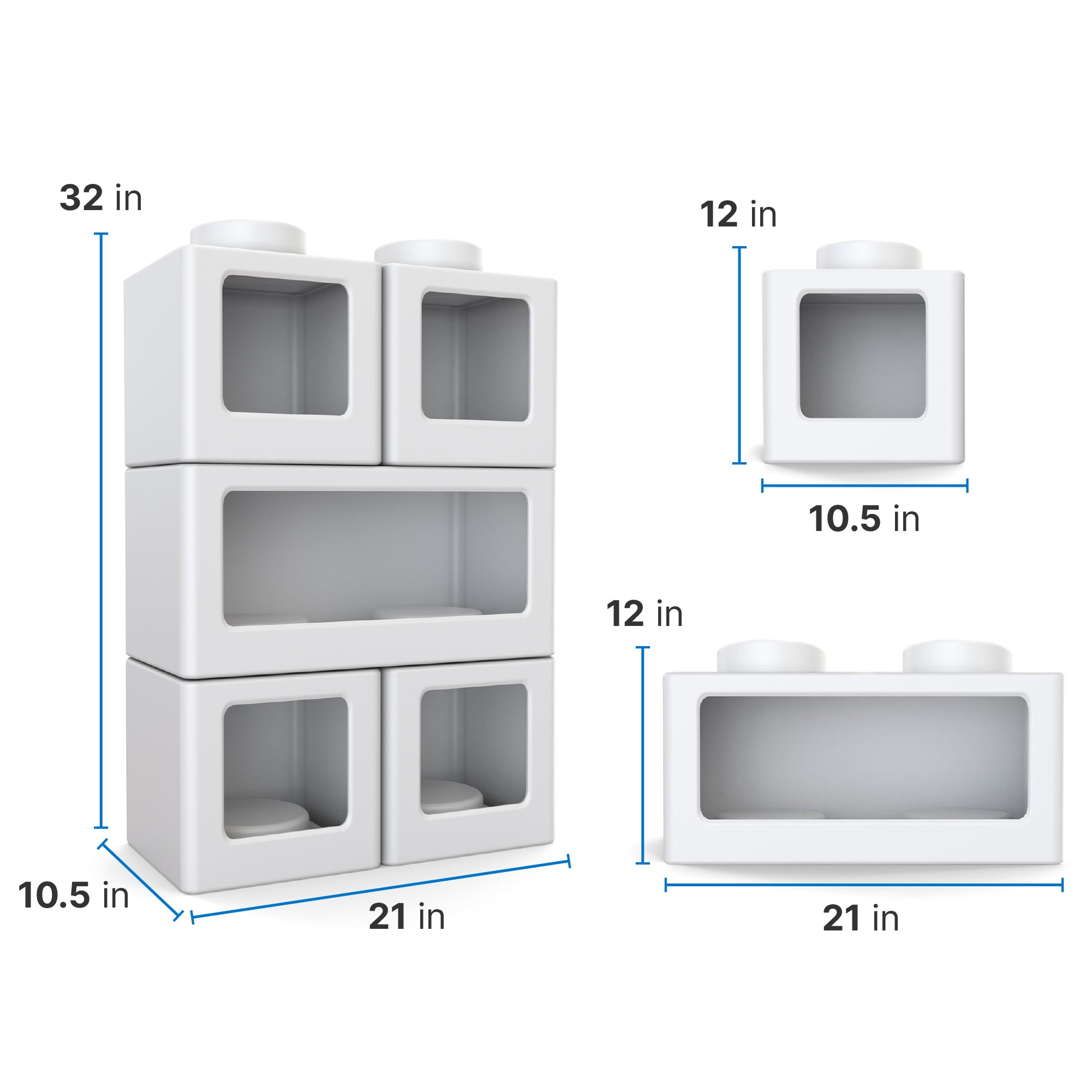 Contemporary Builders Stackable Storage Cubes™ - Image 8