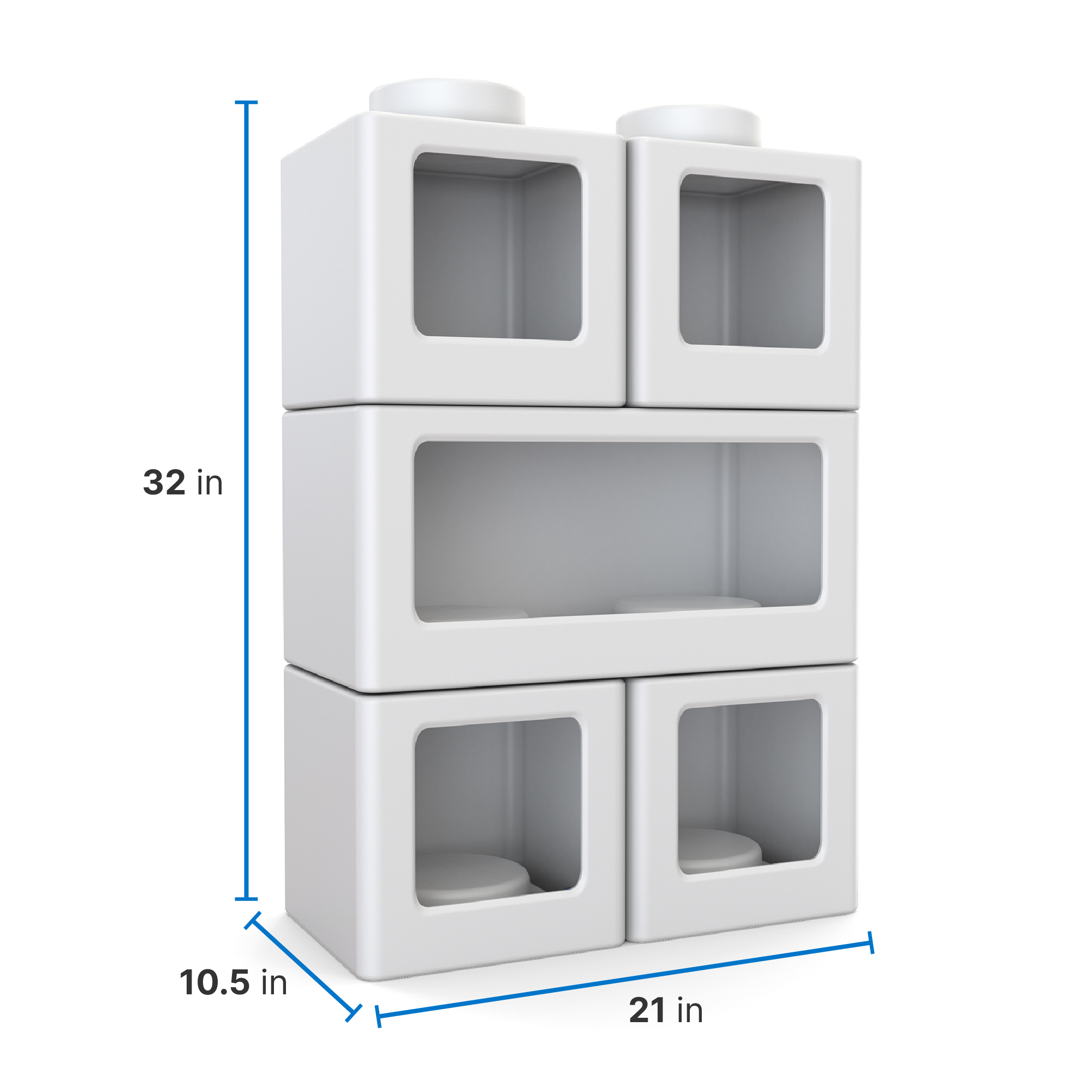 Contemporary Builders Stackable Storage Cubes™ - Image 9