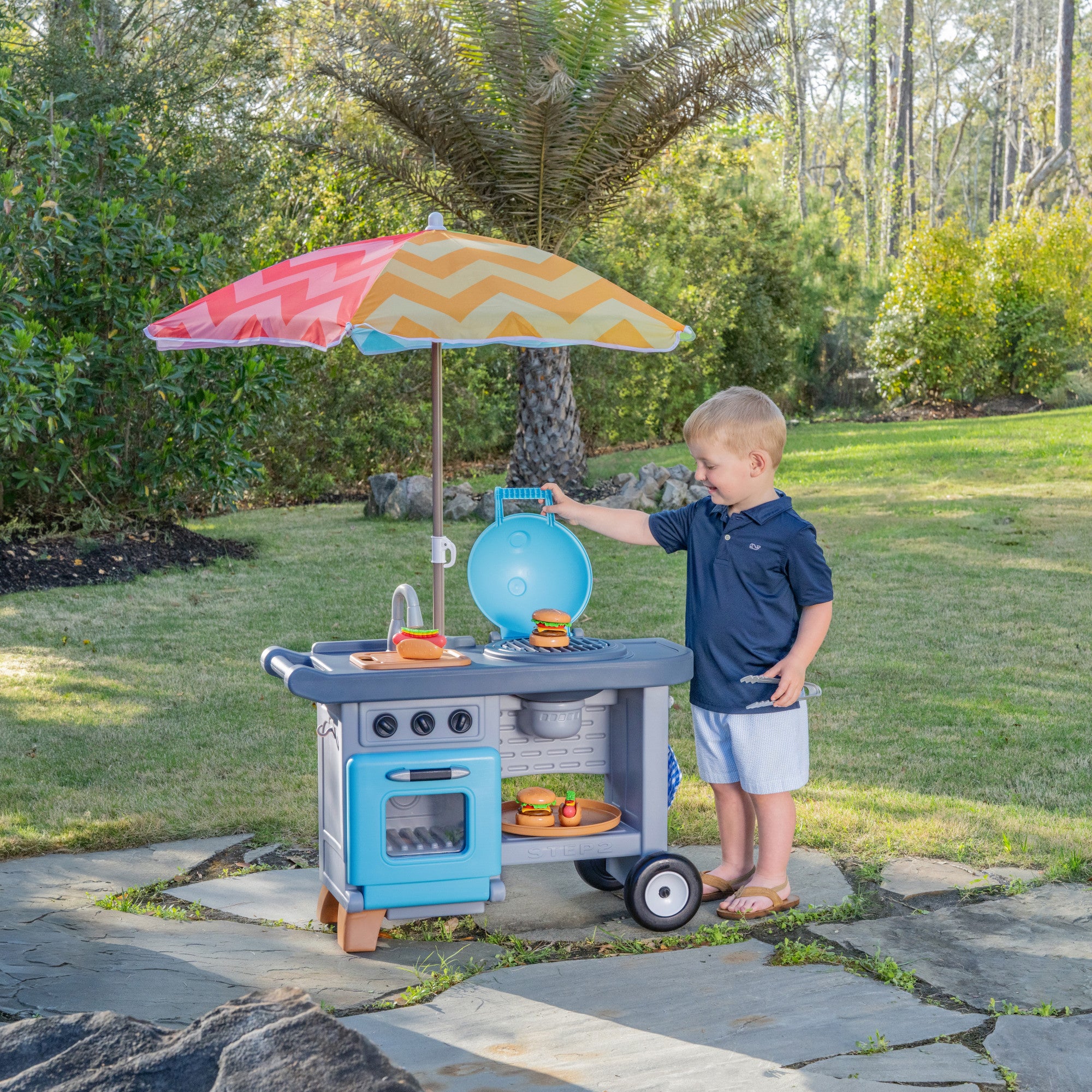 Grill & Go BBQ Cart with Lights and Sounds™ - Image 2