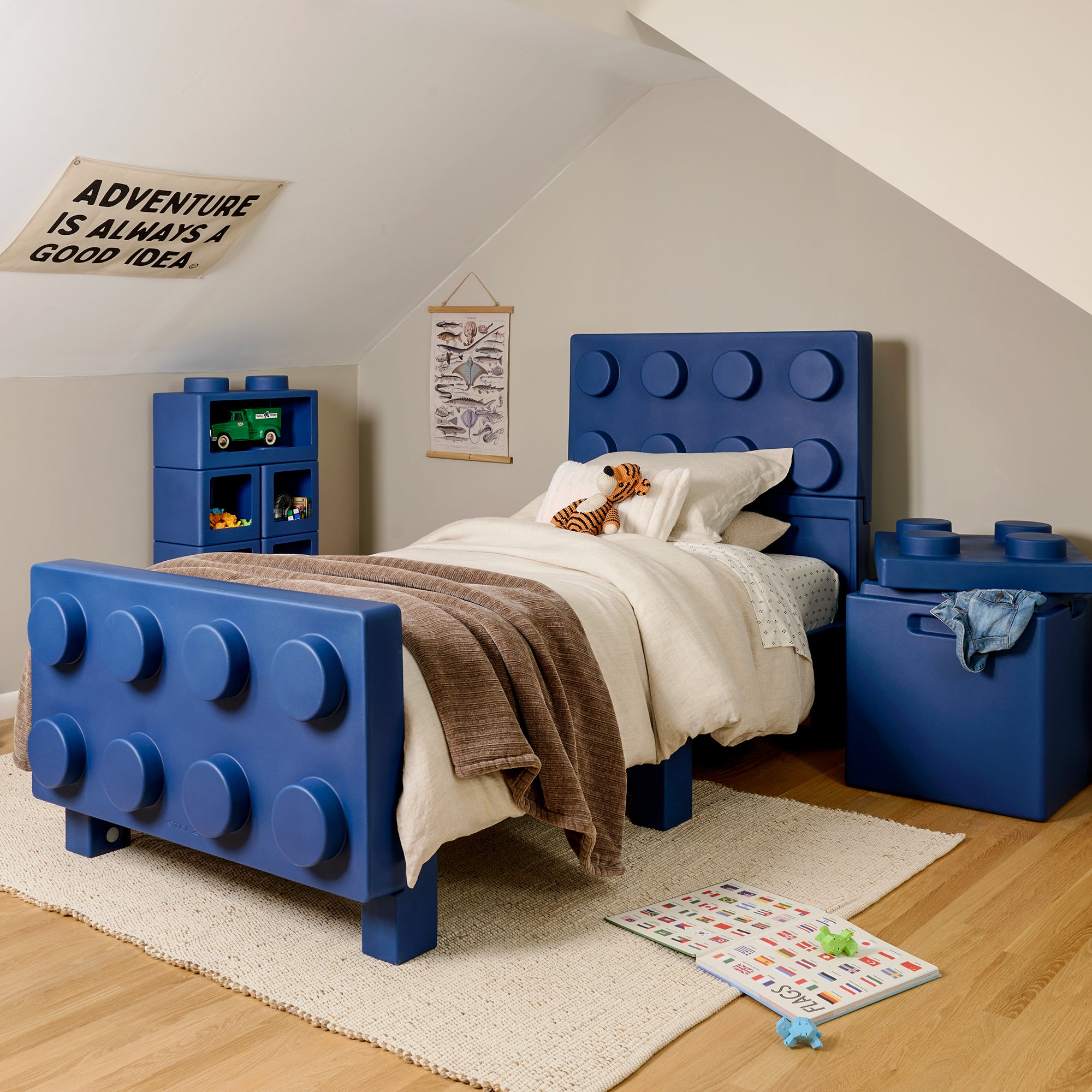 Contemporary Builders Twin Bed™