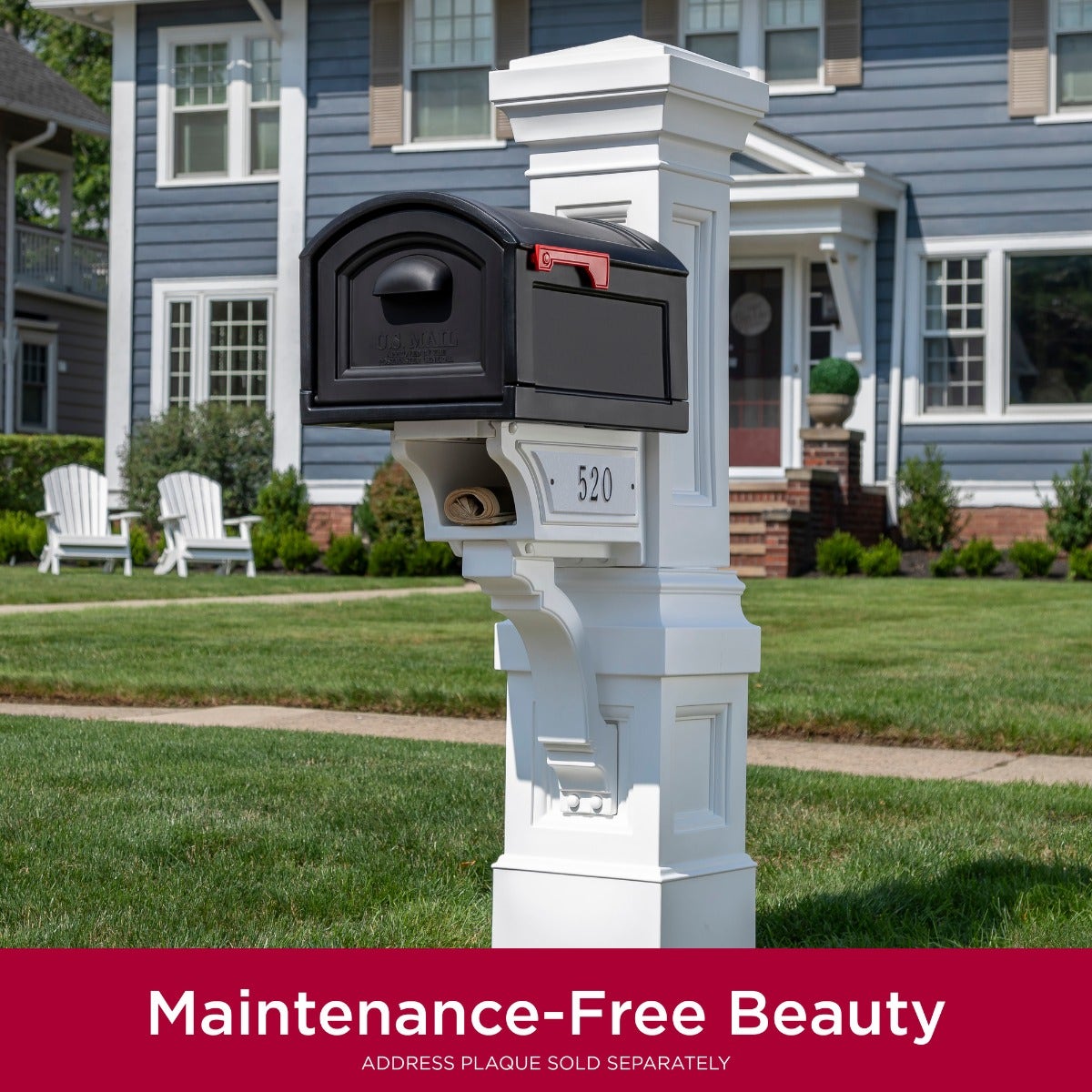 Atherton Grand Mail Post & XL Mailbox™ - Image 5