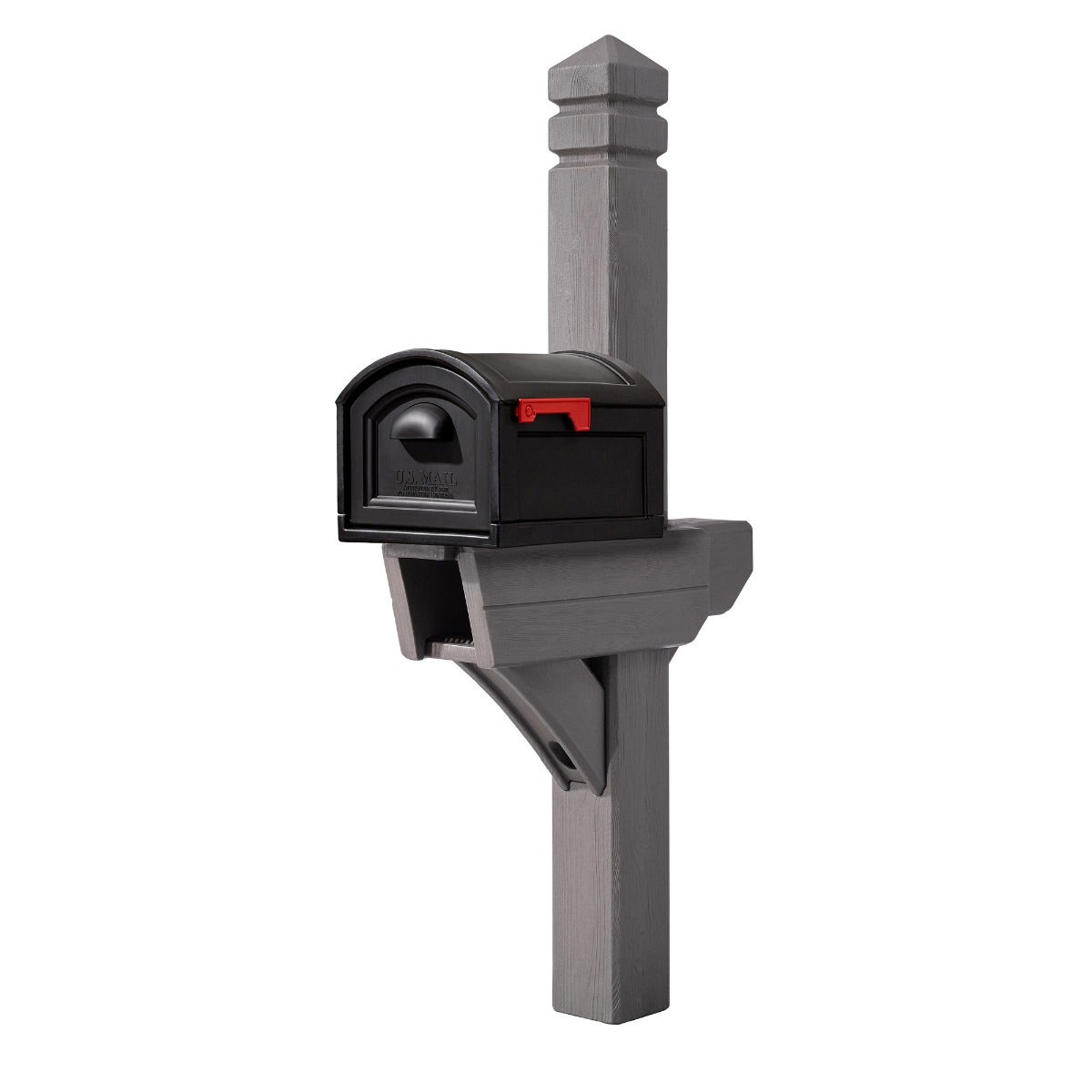 Highland Mail Post & XL Black Mailbox™ - Image 2