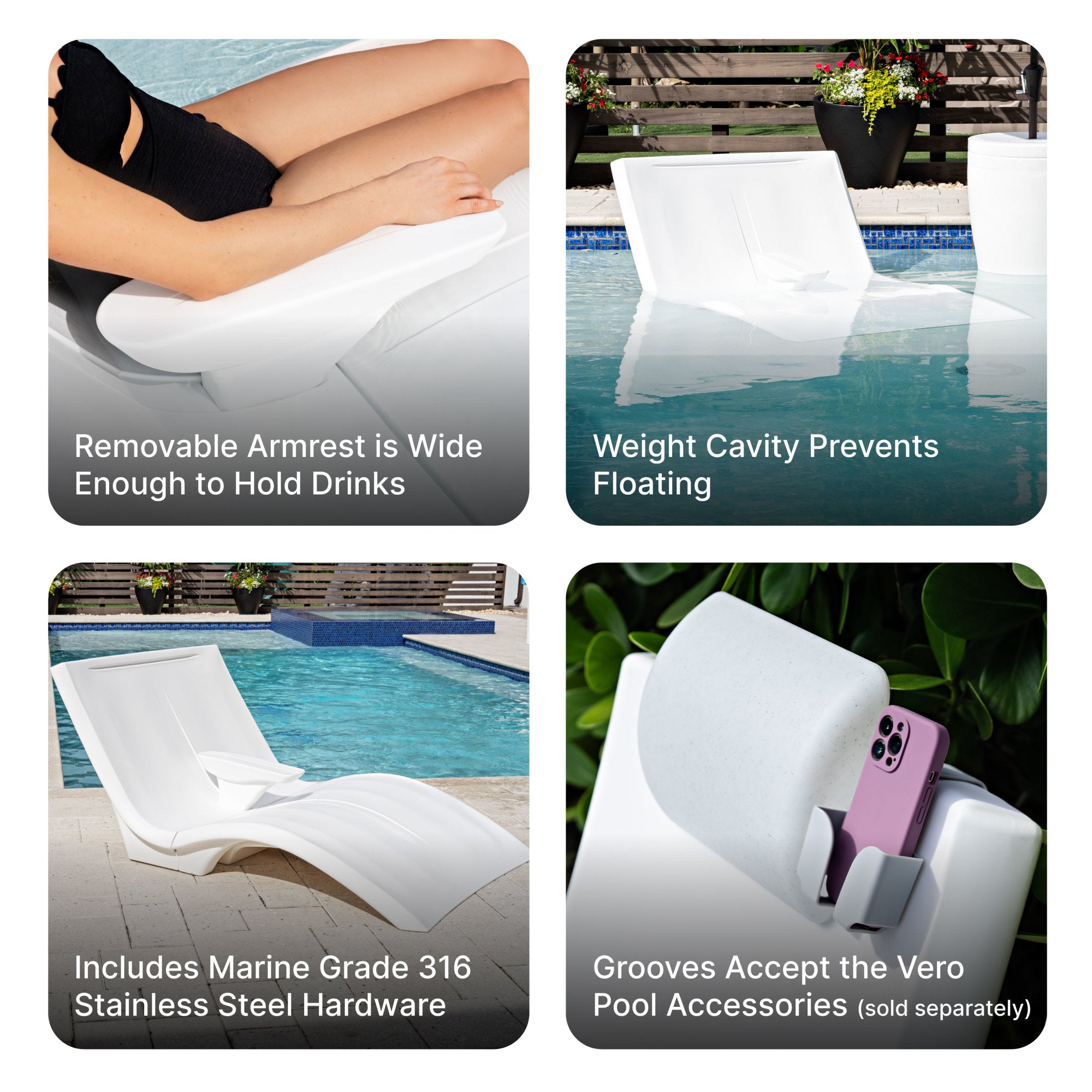 Vero Oversized Pool Lounger™ - Image 9