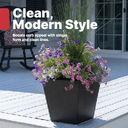 Tremont Short Square Planter™ 14 H x 15 W- Set of 2 - Image 5