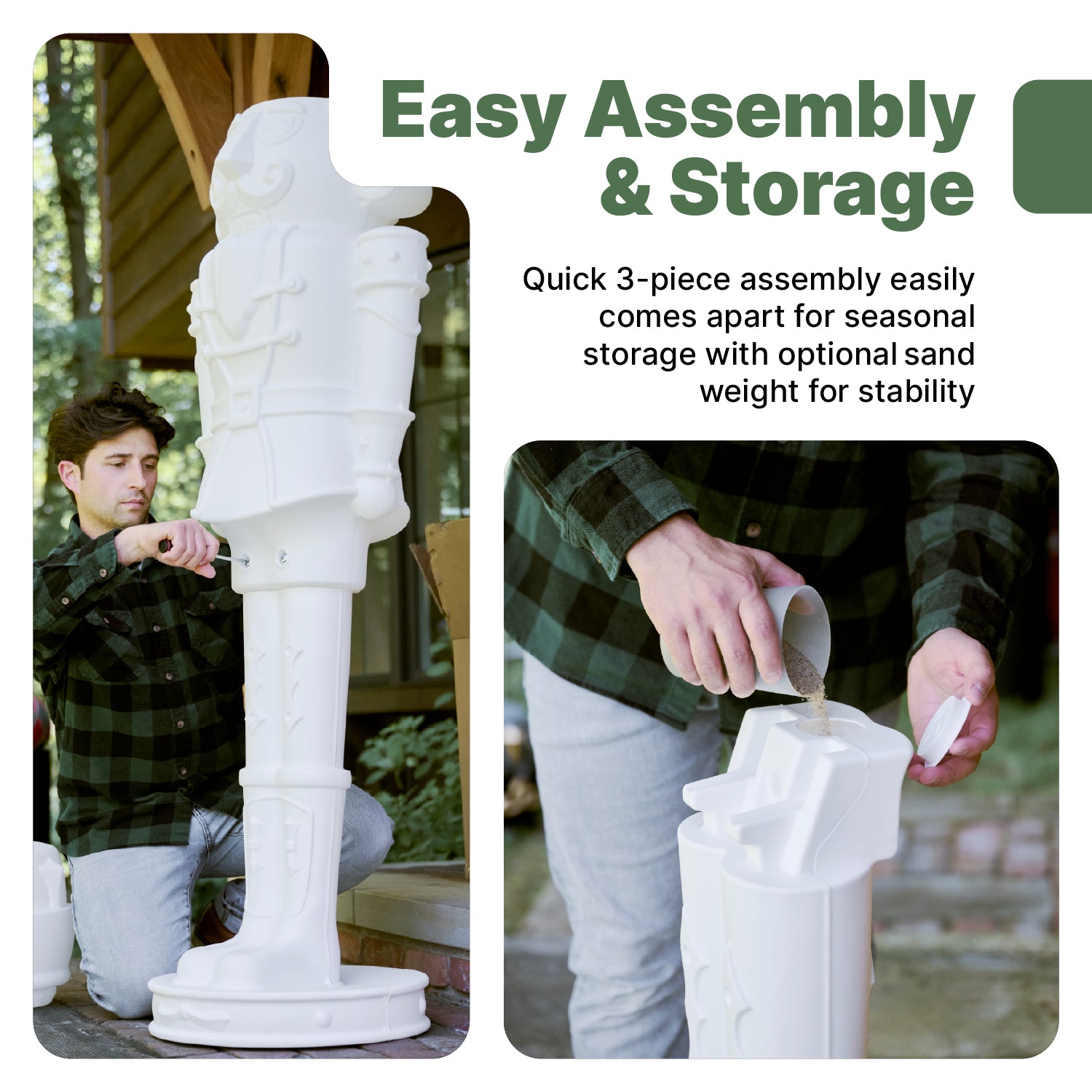 Giant 6ft Paintable Nutcracker Prince - Image 16