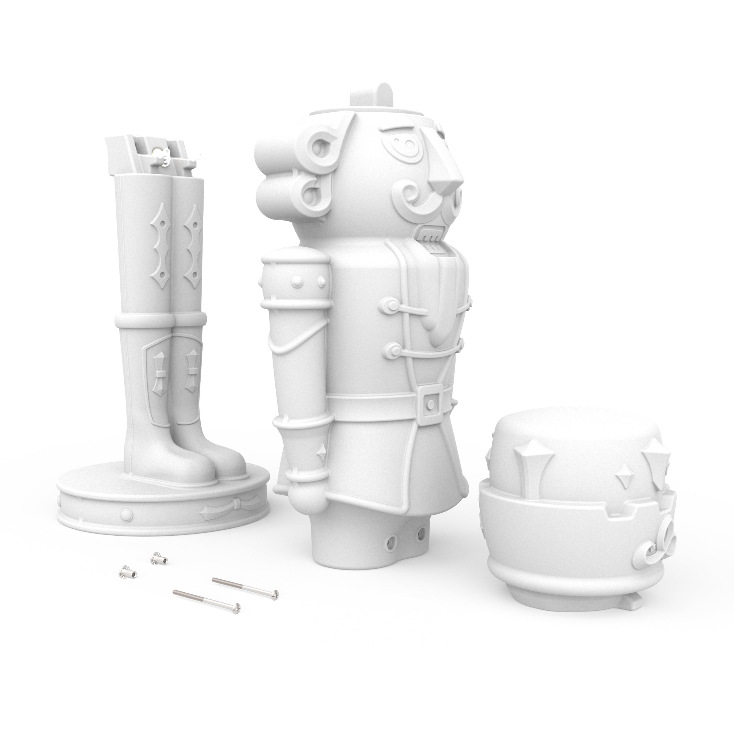 Giant 6ft Paintable Nutcracker Prince - Image 10