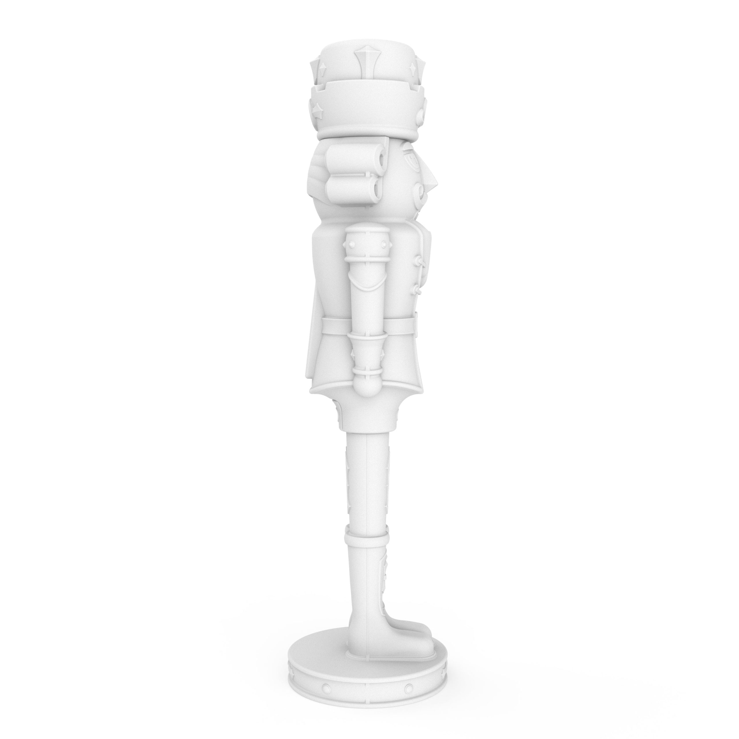Giant 6ft Paintable Nutcracker Prince - Image 6