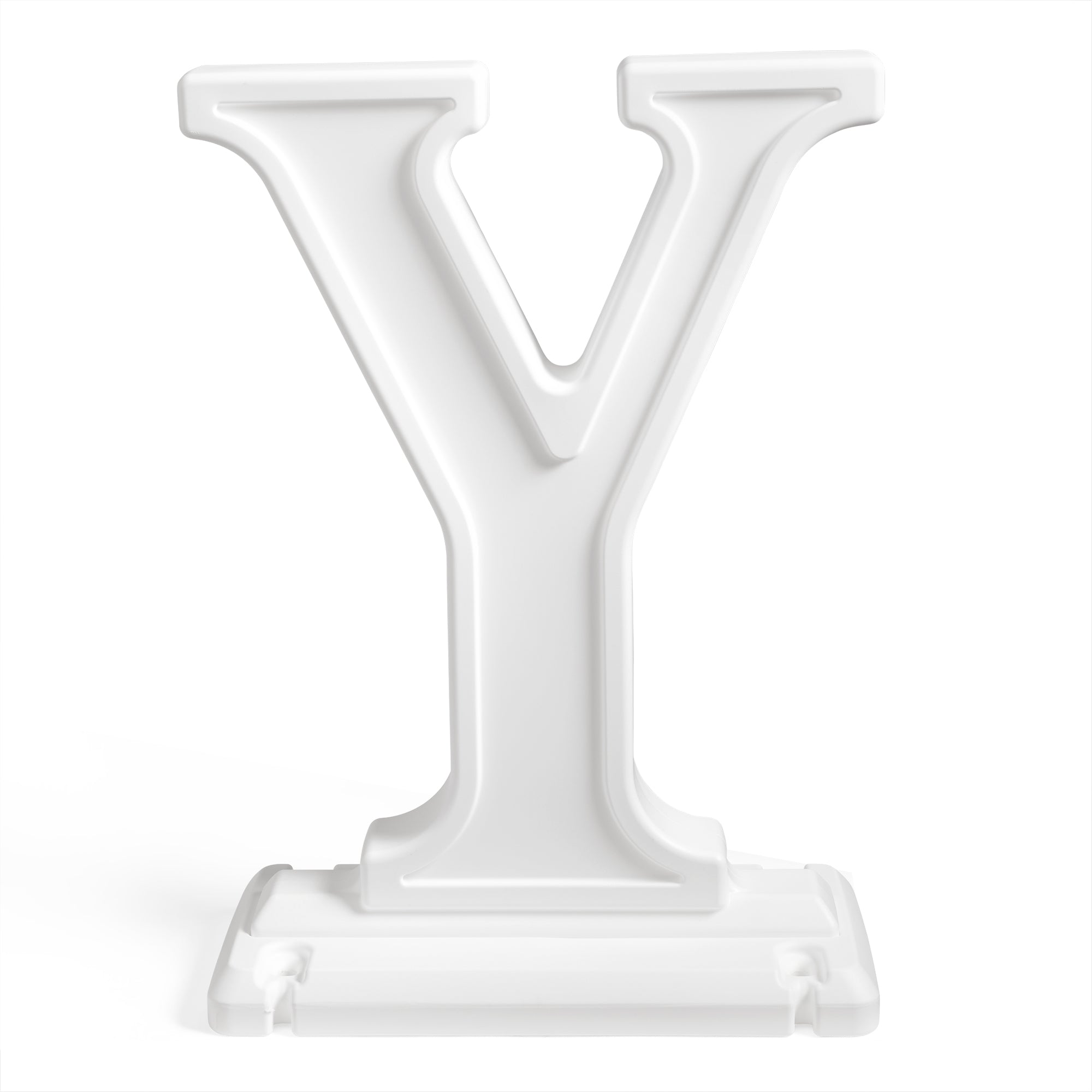 Large Outdoor 3-Piece Christmas JOY Letters Decoration - White - Image 4
