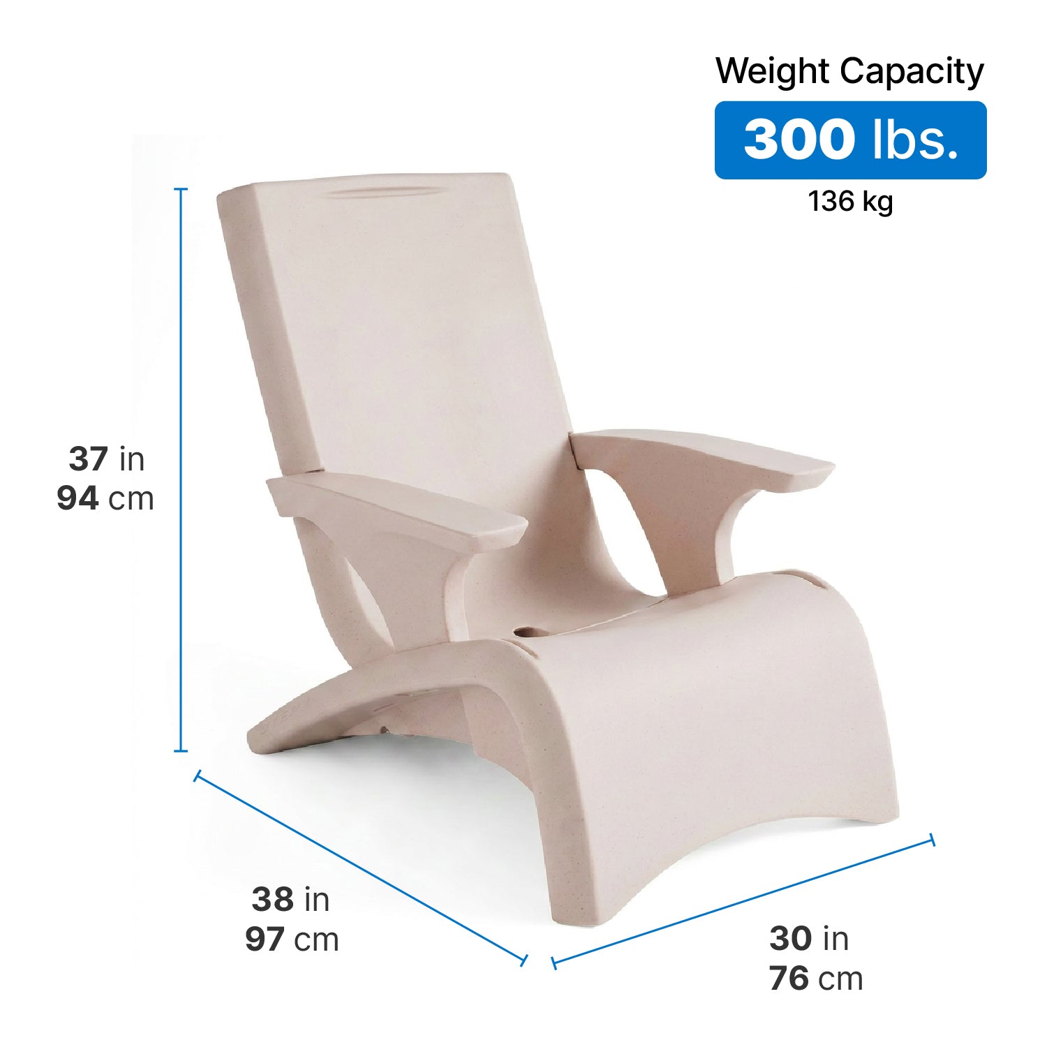 Vero Adirondack Chair™ Earth Tones Collection - Image 7