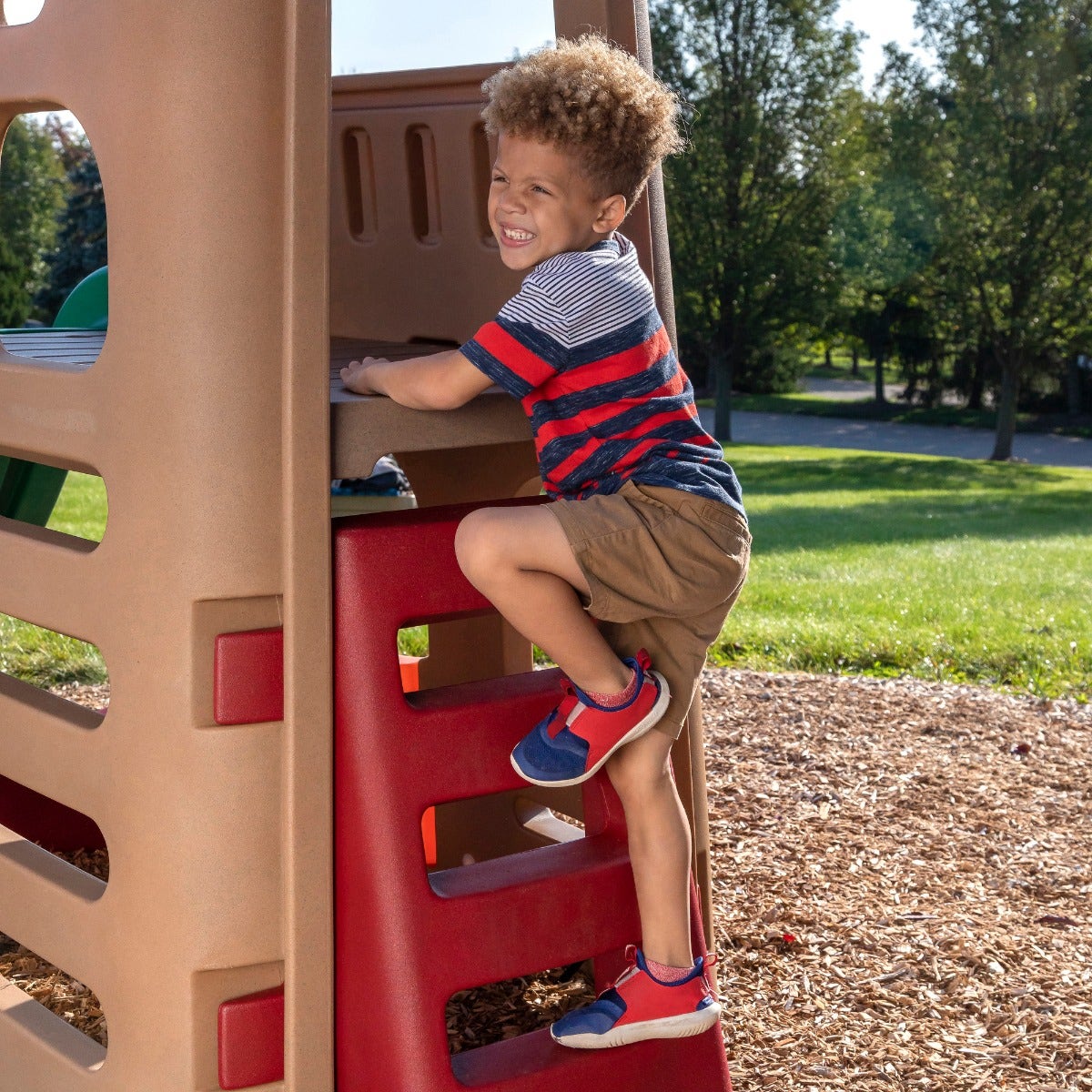Naturally Playful™ Playhouse Climber & Swing Extension - Image 5