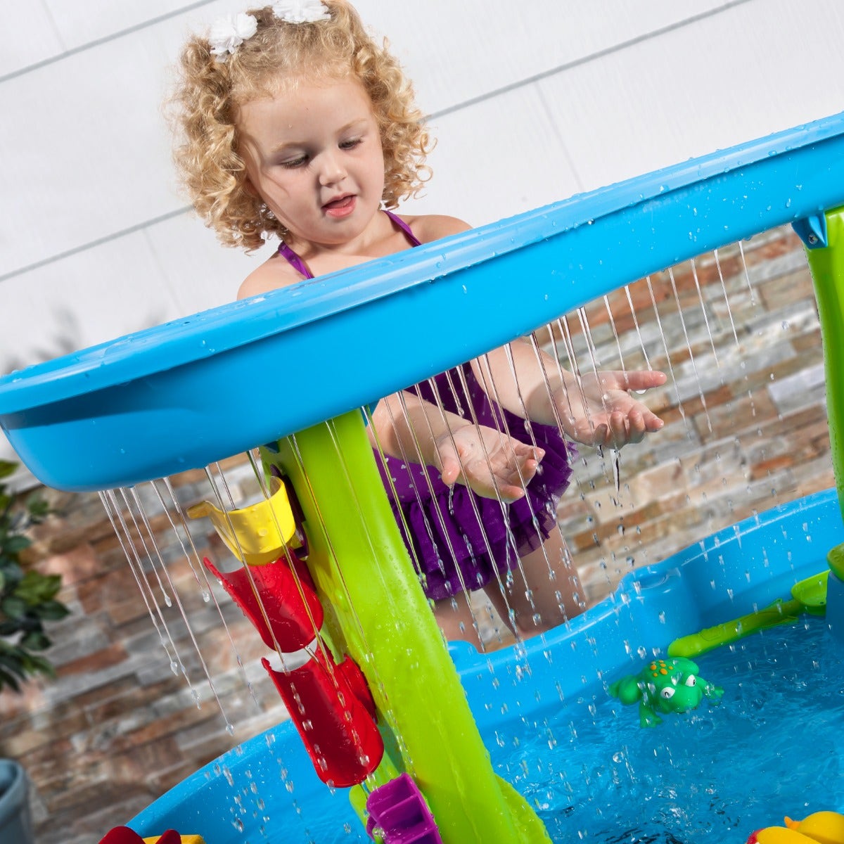 Rain Showers Splash Pond Water Table with Umbrella™ - Image 2