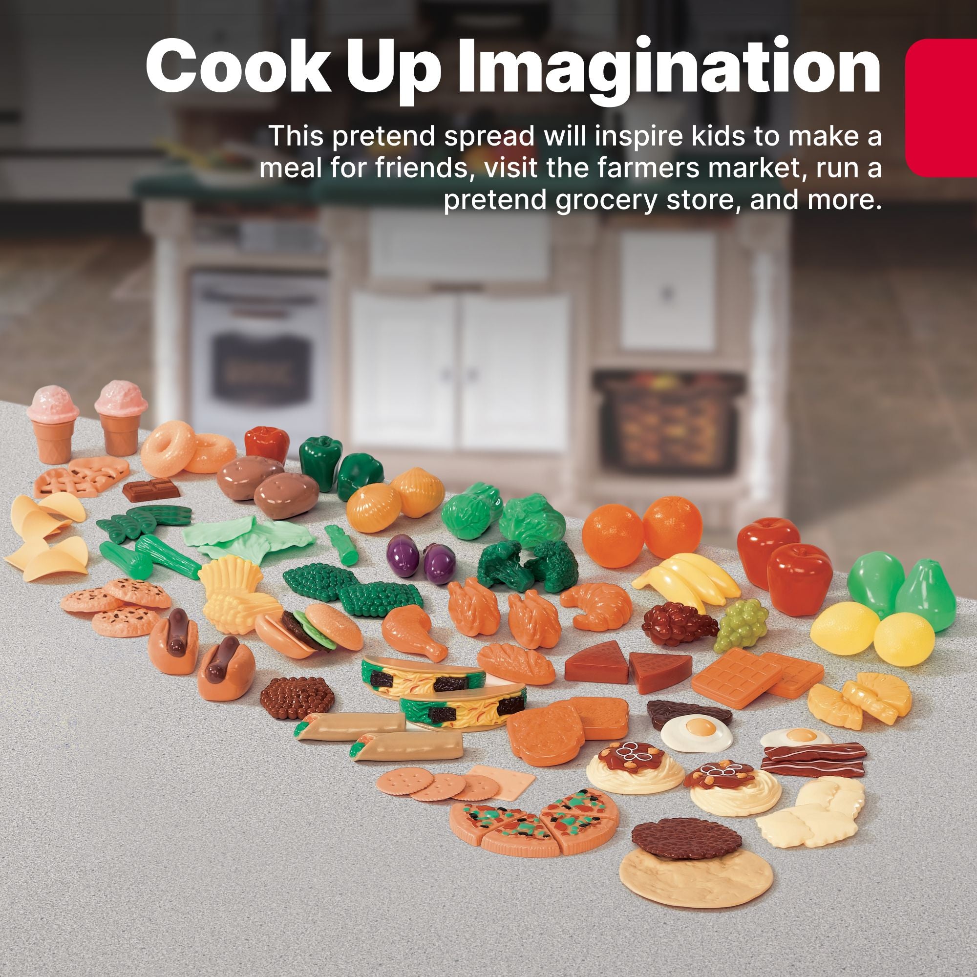 101 PC Play Food Assortment - Image 2